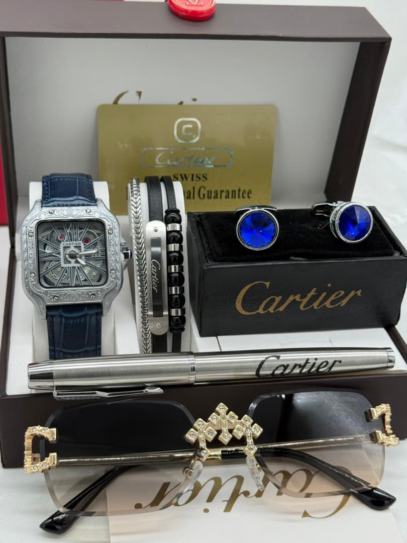 Cartier Leather Masculine Set