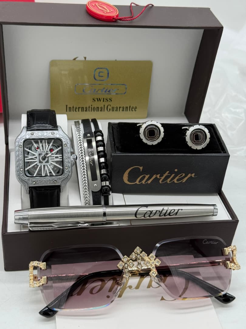 Cartier Leather Masculine Set