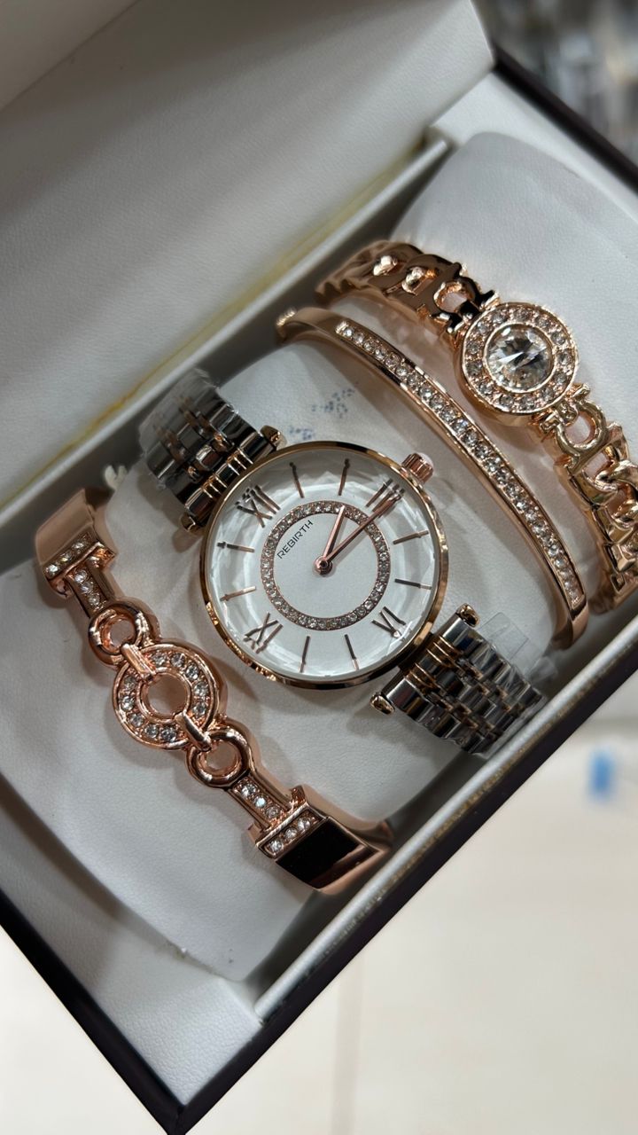 MK Twisted Watch Set