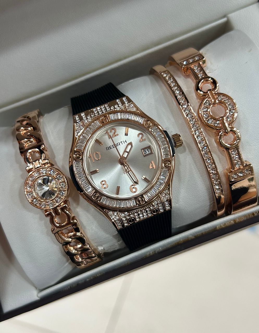 MK Twisted Watch Set