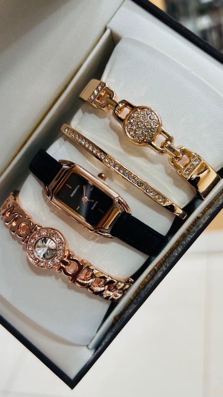 MK Twisted Watch Set