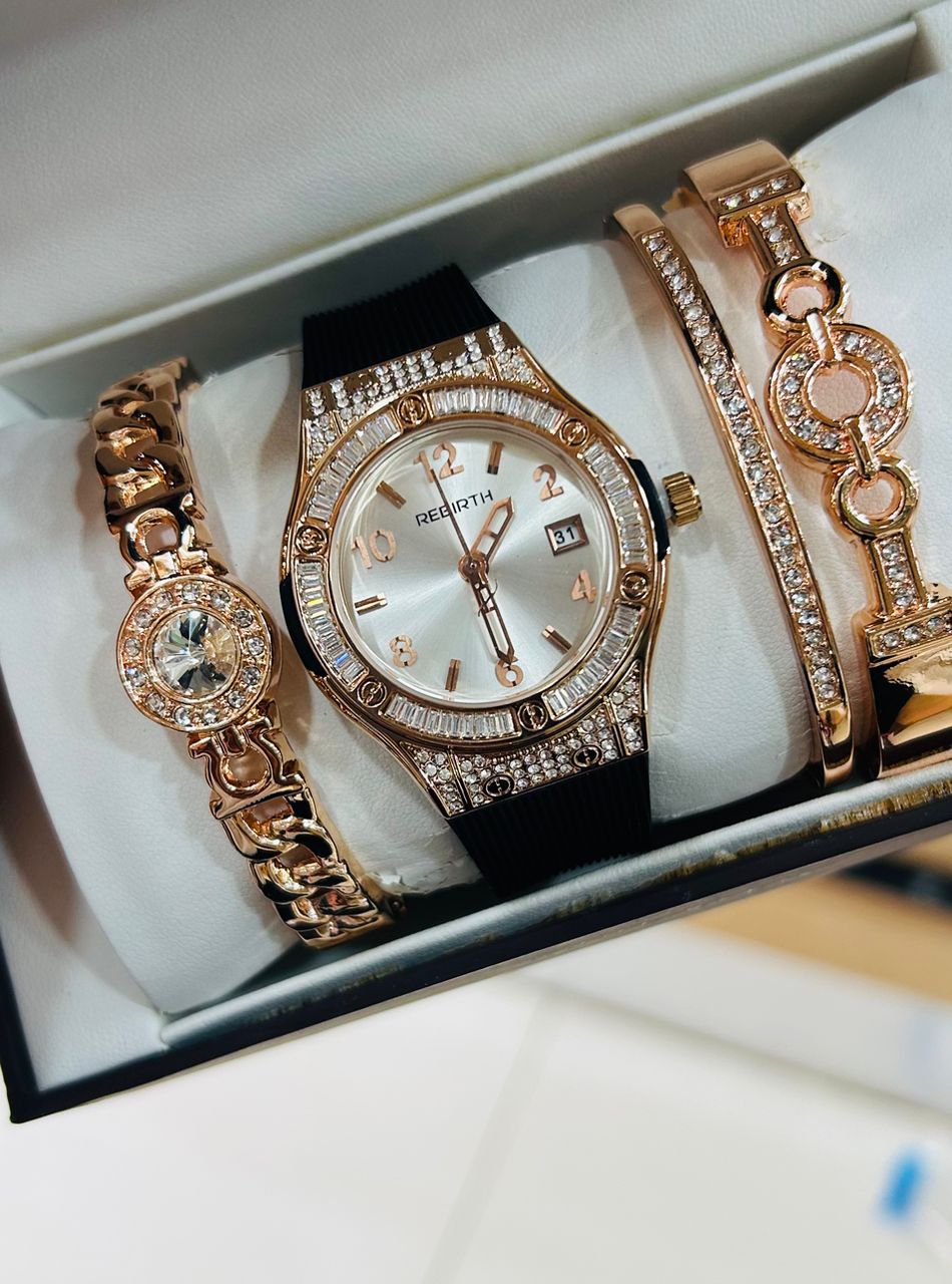 MK Twisted Watch Set