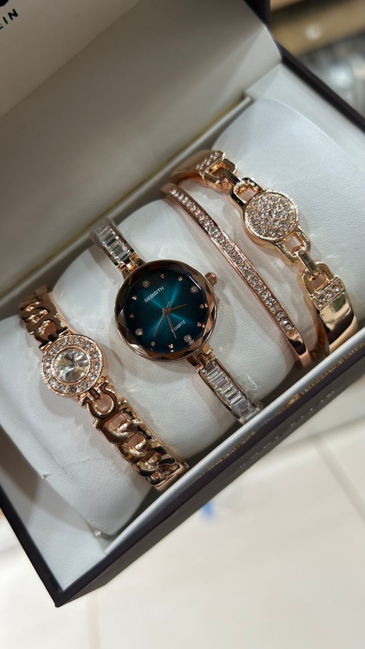 MK Twisted Watch Set