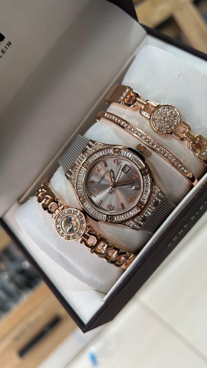 MK Twisted Watch Set