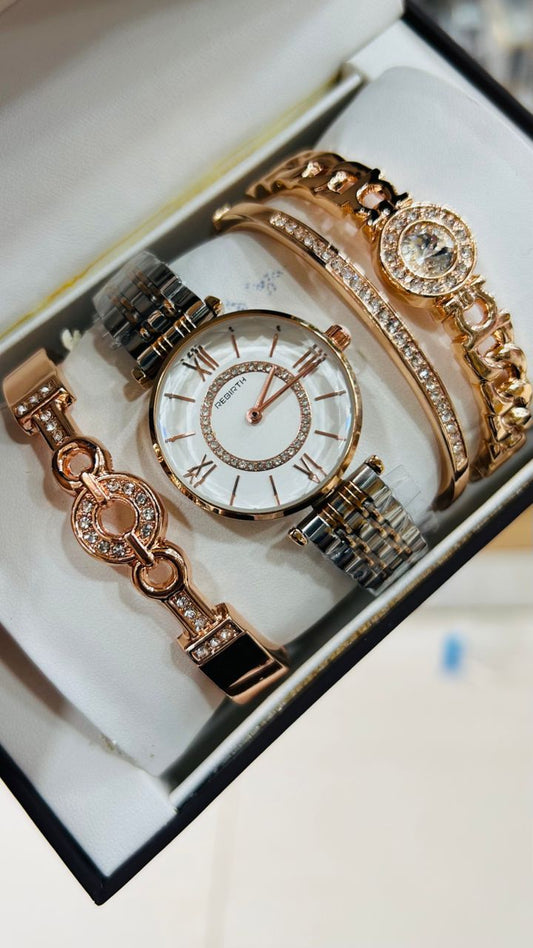 MK Twisted Watch Set