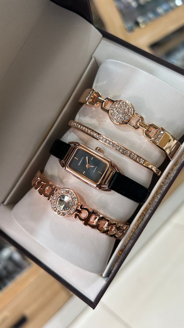 MK Twisted Watch Set