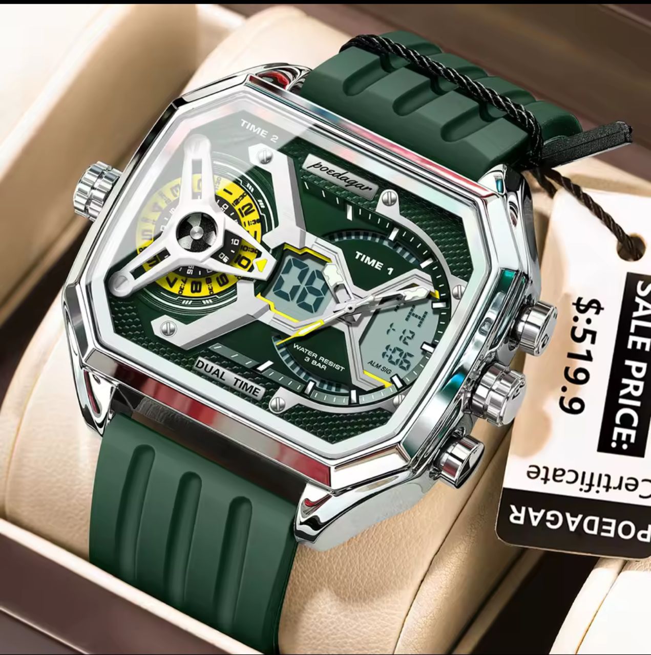 Poedagar Watch – Digital & Analog