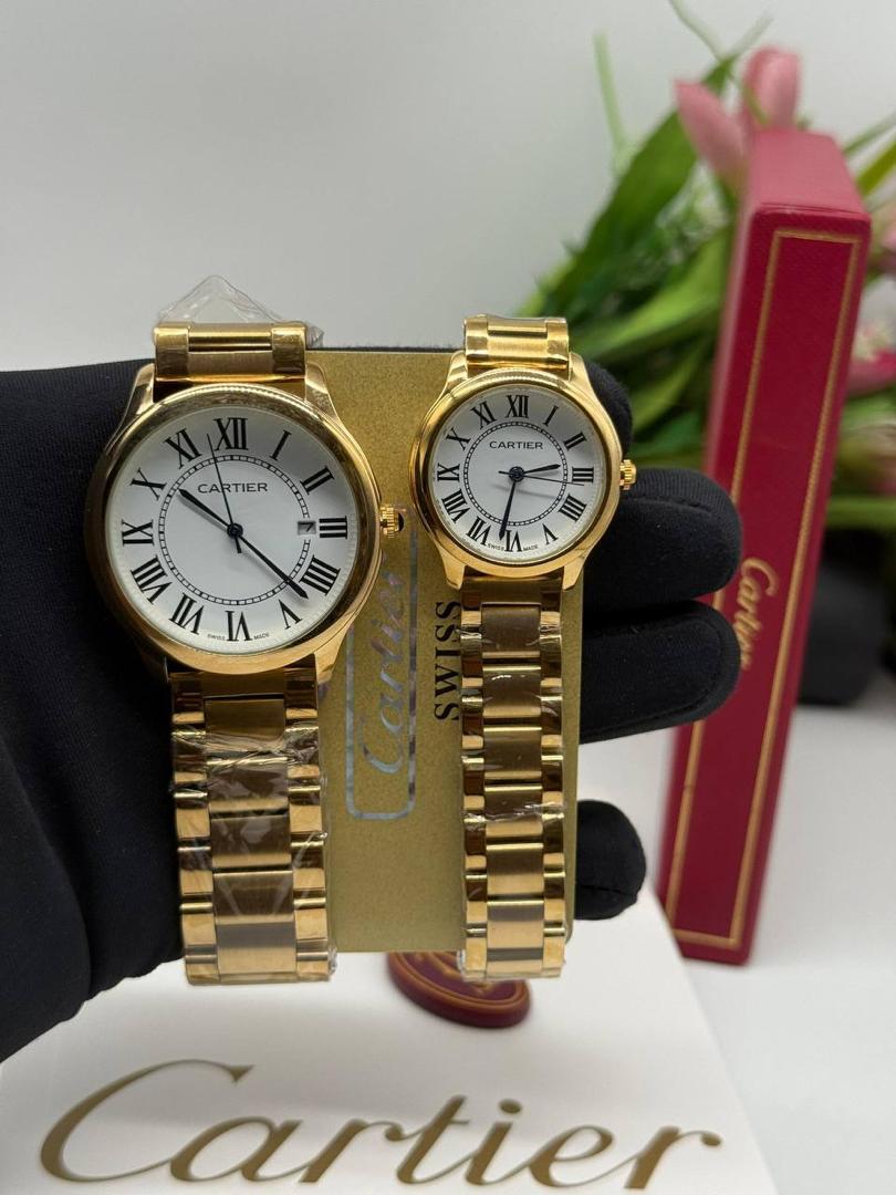 Cartier His and Hers Watch Set